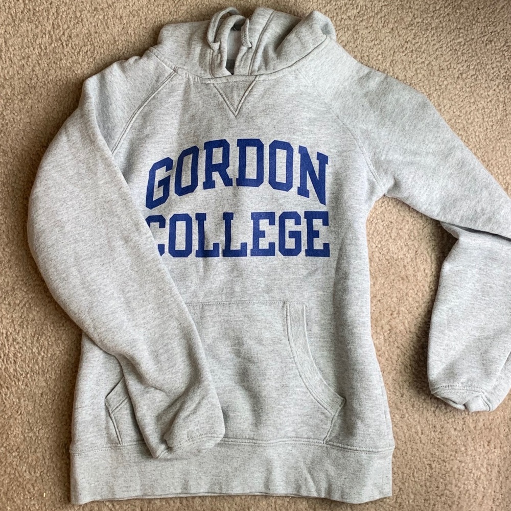 NWOT Gordon College Gray Hoodie